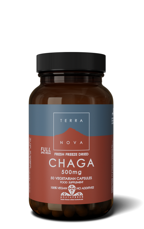 Chaga 500mg Complex | 50 capsules