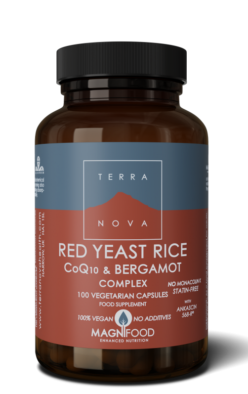 Red Yeast Rice, CoQ10 & Bergamot Complex | 100 capsules
