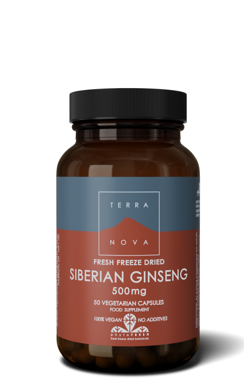 Siberian ginseng 500 mg [Siberische Ginseng] 50 vegan capsules