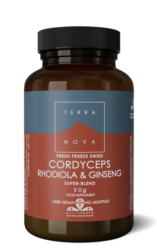 Cordyceps, Rhodiola & Ginseng | 30 gram