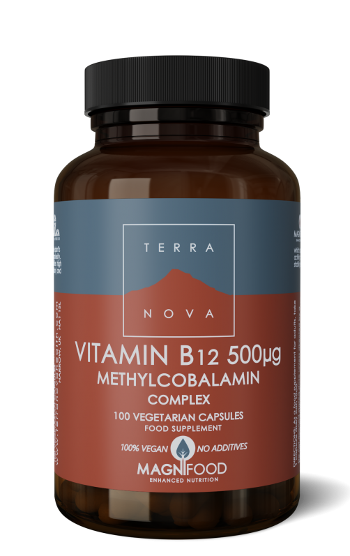 Vitamin B12 Methylcobalamin 500ug Complex | 100 capsules