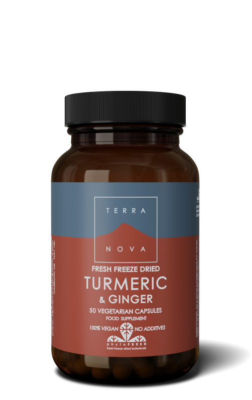 Turmeric & Ginger (Kurkuma en Gember) | 50 capsules