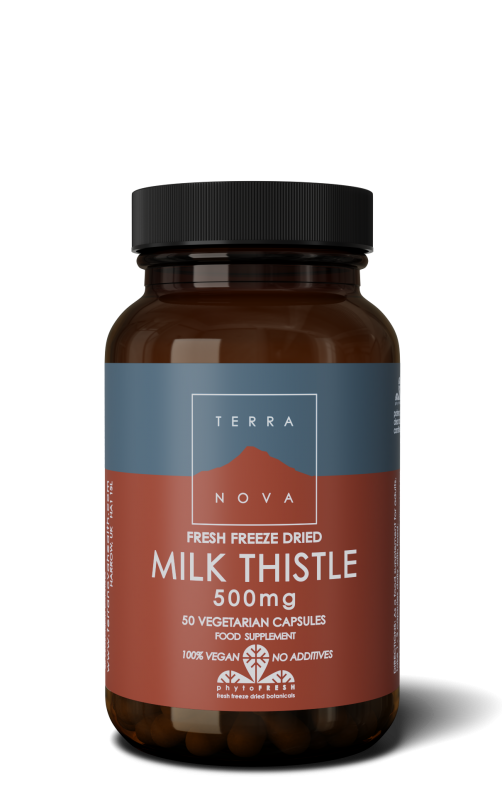 Milk Thistle 500mg | 50 capsules