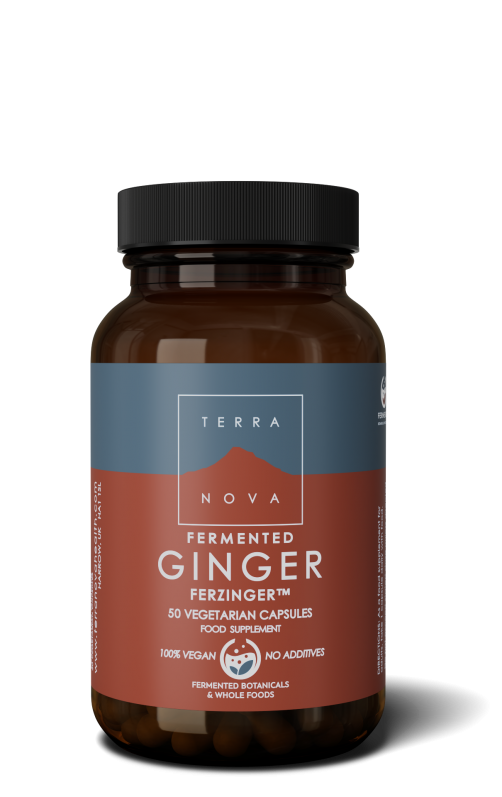 Fermented Ginger 250mg | 50 capsules