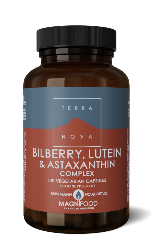 Bilberry, Lutein & Astaxanthin Complex | 100 capsules