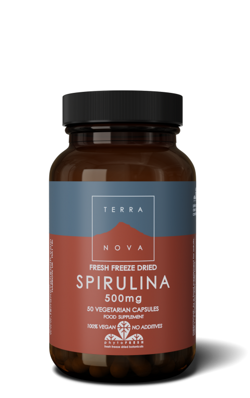 Spirulina 500mg | 50 capsules