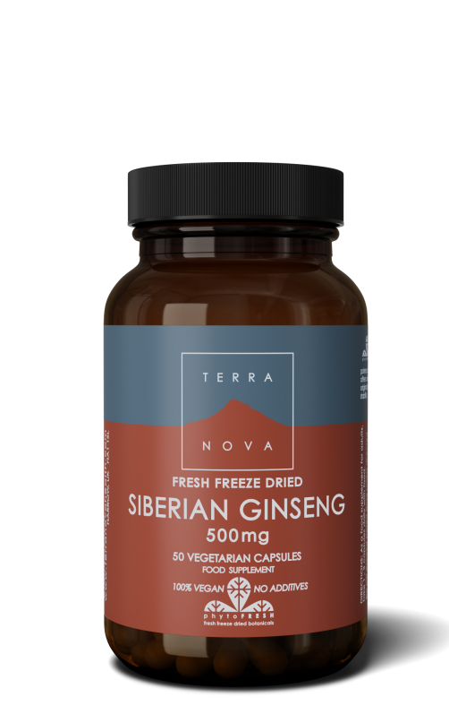 Siberian ginseng 500 mg [Siberische Ginseng] | 50 vegan capsules