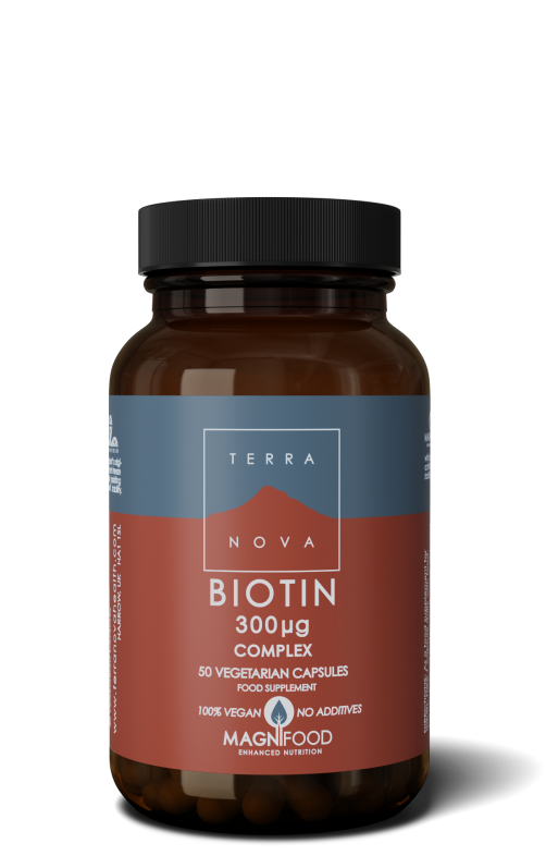 Biotin 300ug Complex (vitamine B8) | 50 capsules