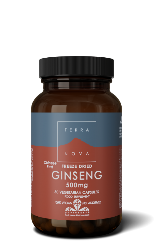 Chinese Ginseng [Chinese Red] 500mg Complex | 50 capsules