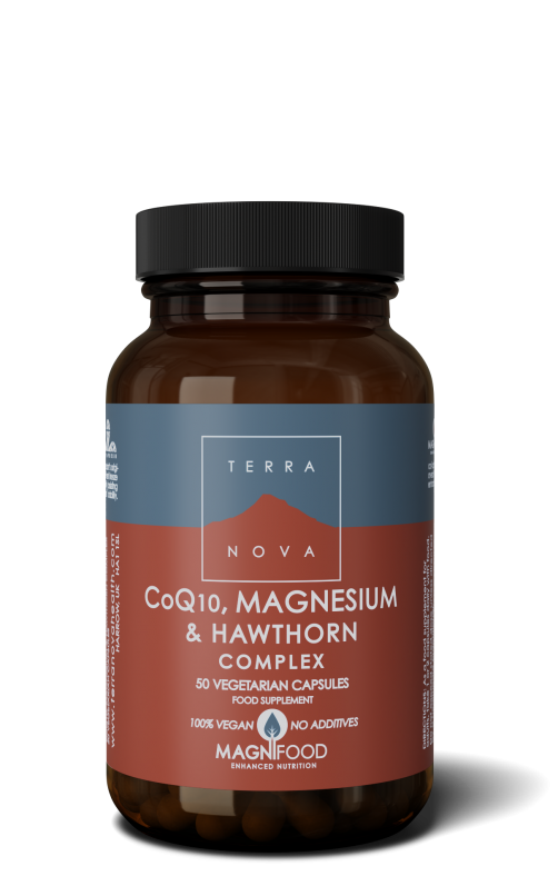 CoQ10, Magnesium & Hawthorn Complex | 50 capsules