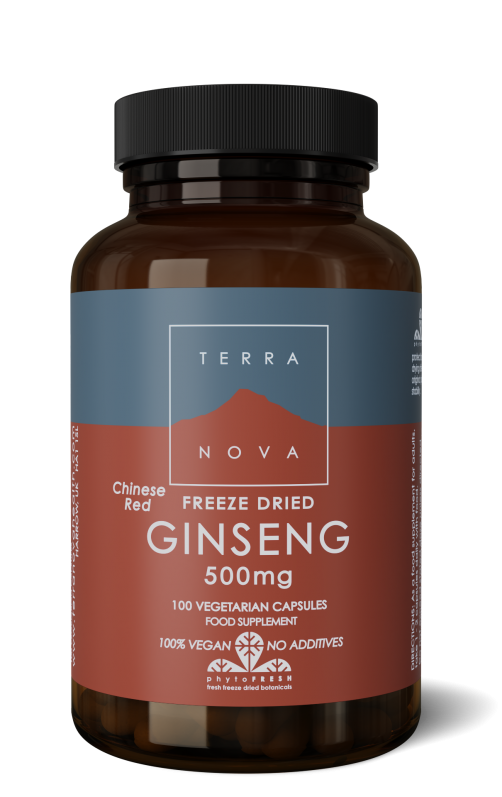 Chinese Ginseng [Chinese Red] 500mg Complex | 100 capsules