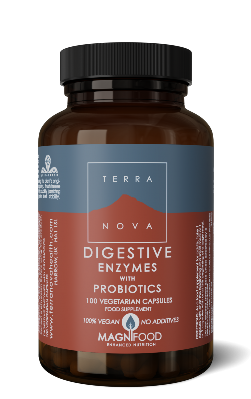 Digestive Enzymes met Probiotica | 100 capsules