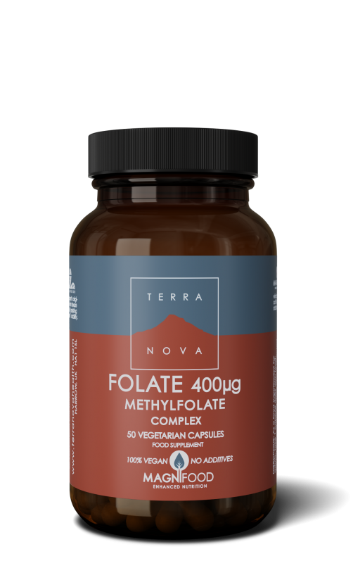 Folaat (Methylfolaat) 400ug Complex | 50 capsules