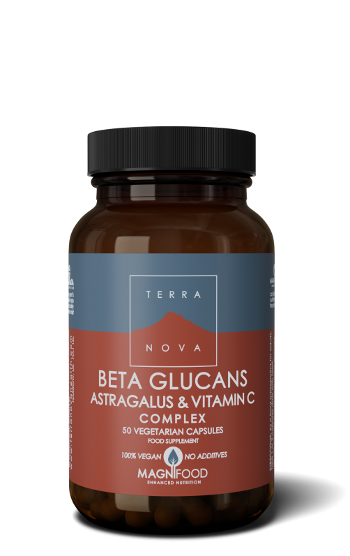 Beta Glucans, Astragalus & Vitamine C Complex | 50 capsules