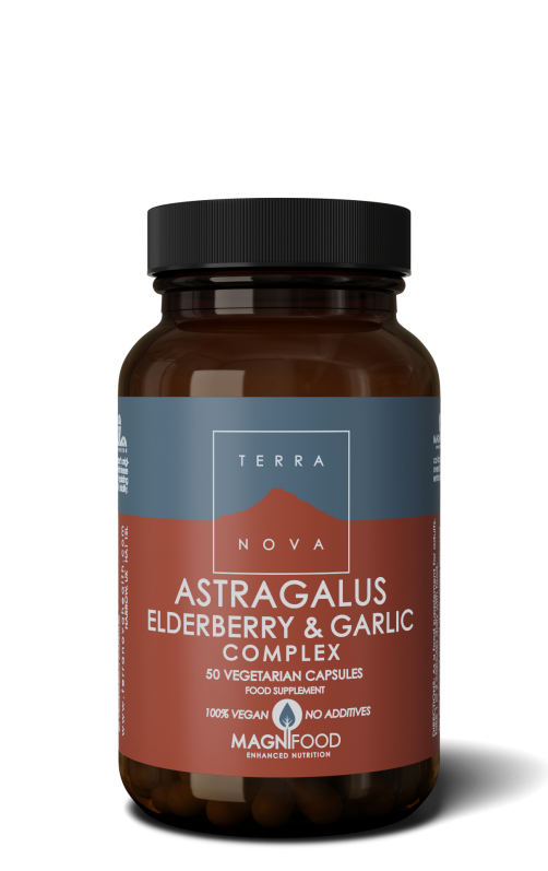 Astragalus Elderberry & Garlic Complex | 50 capsules