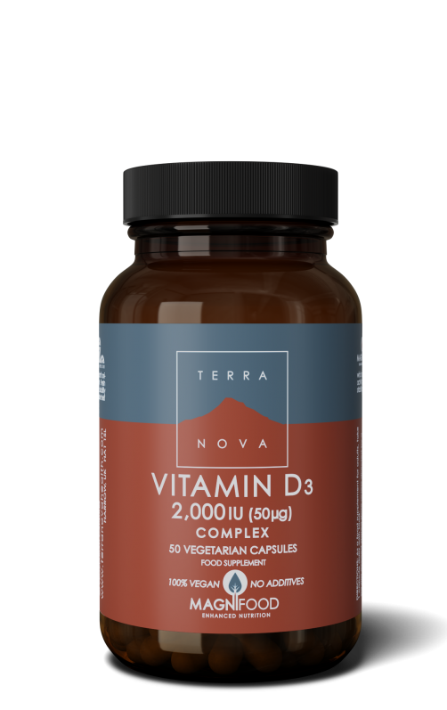 Vitamine D3 2000iu Complex | 50 capsules
