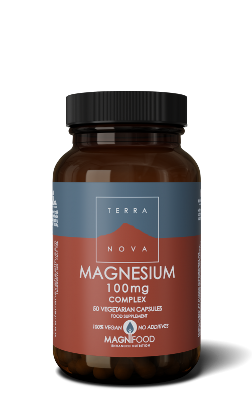 Magnesium 100mg Complex | 50 capsules